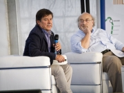 Lorenzo Berlendis (Vicepresidente nazionale di Slow Food) e Salvatore Giannella in Sviluppo è Ambiente